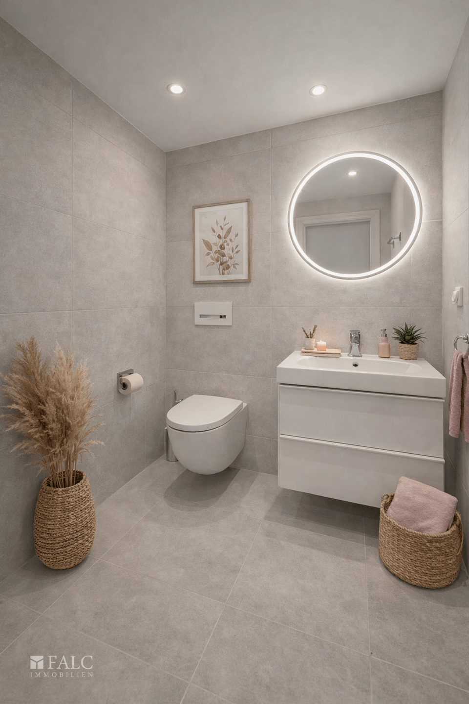 Einrichtungsbeispiel Gäste-WC